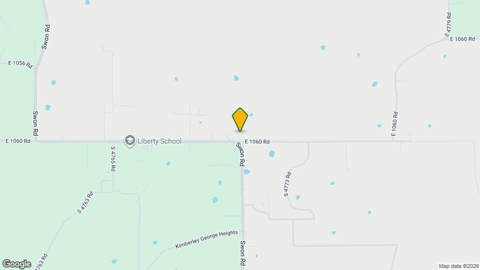 477027 E 1060 Rd Map and Location Details