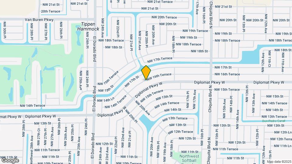2016 NW 16th Terrace Map and Location Details