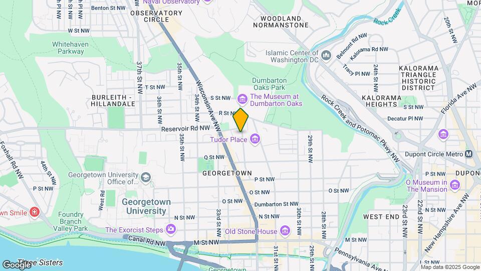 1666 32nd St NW Map and Location Details