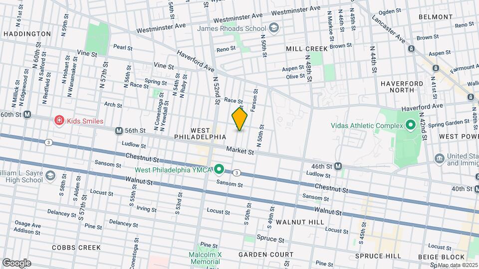 41 N Paxon St Map and Location Details
