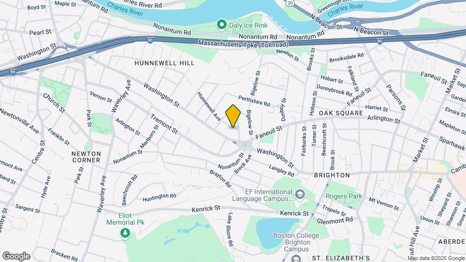 8 Hunnewell Ave Map and Location Details