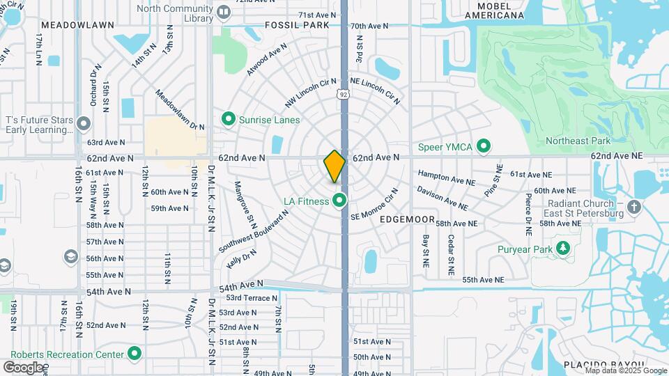 116 Southwest Jefferson Cir N-Unit -6 Map and Location Details