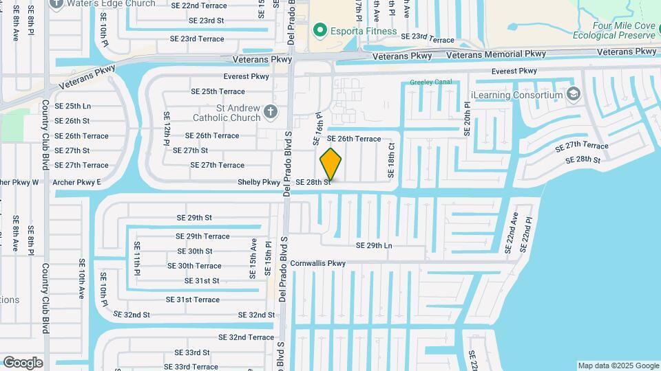 1638 SE 28th St Map and Location Details