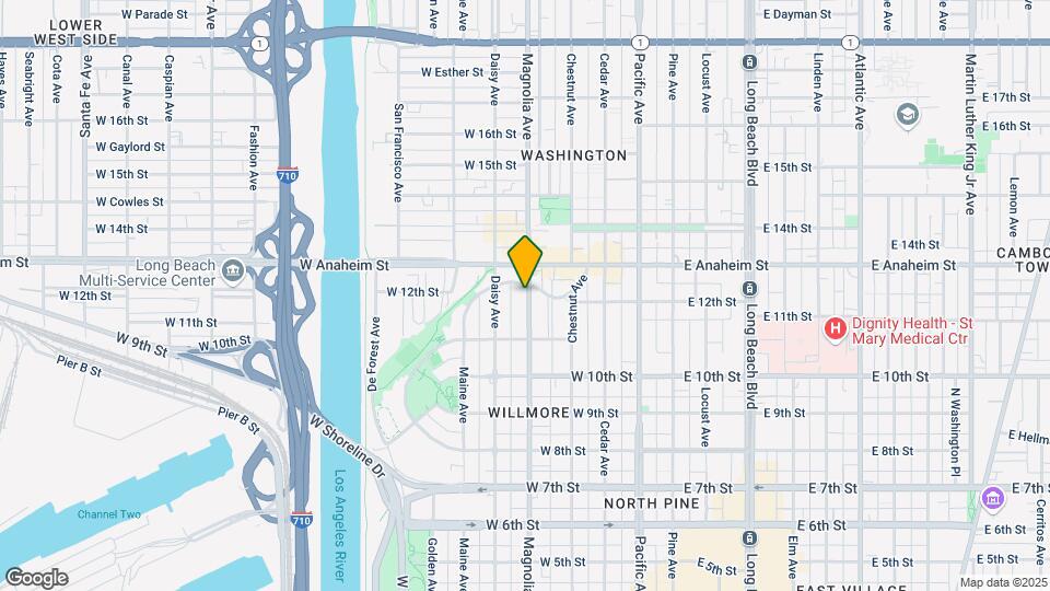 1205 Magnolia Ave Mapa y Detalles de la Ubicación