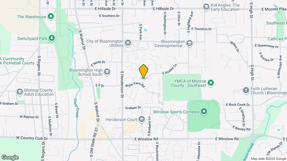 2120 S Azalea Ln Map and Location Details
