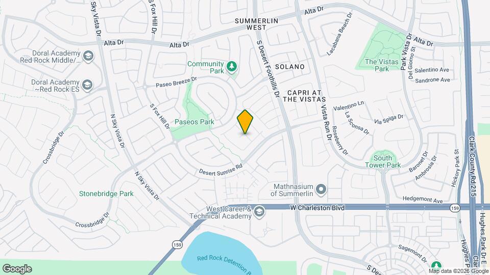 12037 Contorno Vista Ct Map and Location Details