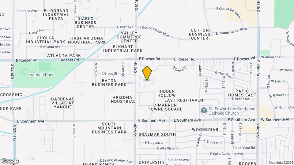 4104 E La Salle St Map and Location Details