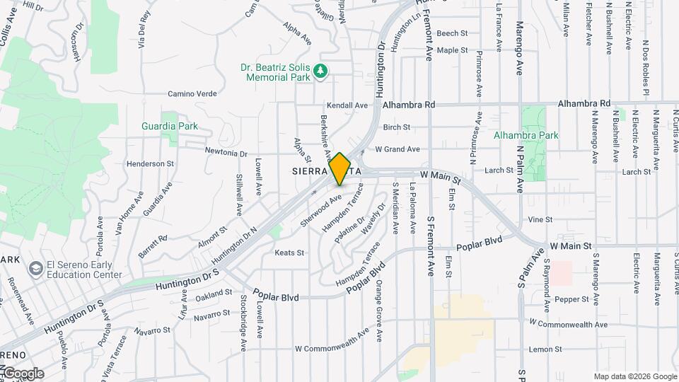 3025 Sherwood Ave Map and Location Details