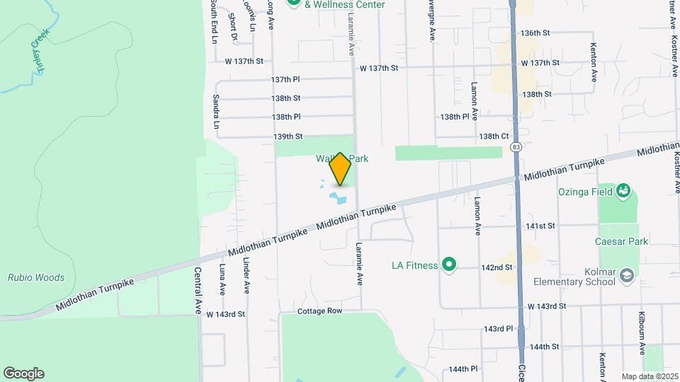 5221 James Ln Map and Location Details