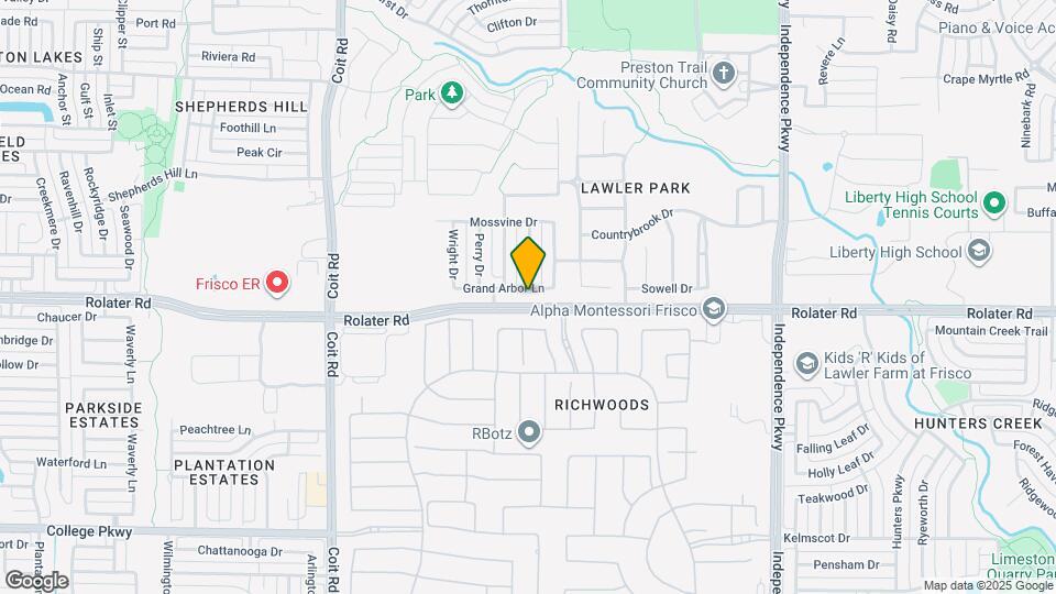 13501 Grand Arbor Ln Map and Location Details