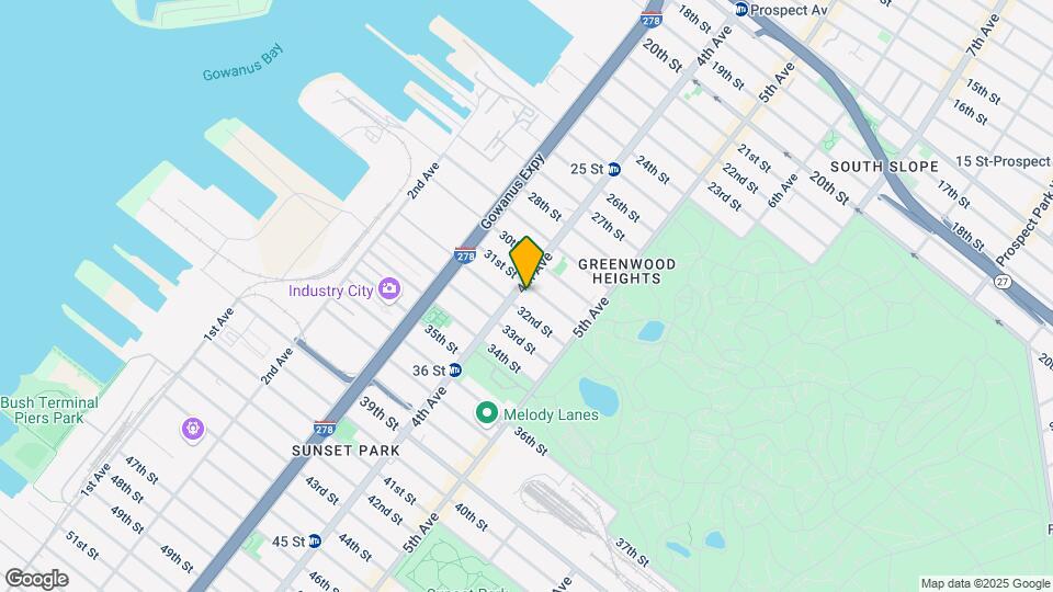 174 31st St Map and Location Details