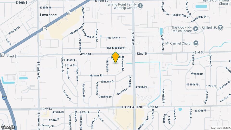 8803 Balboa Ct Map and Location Details
