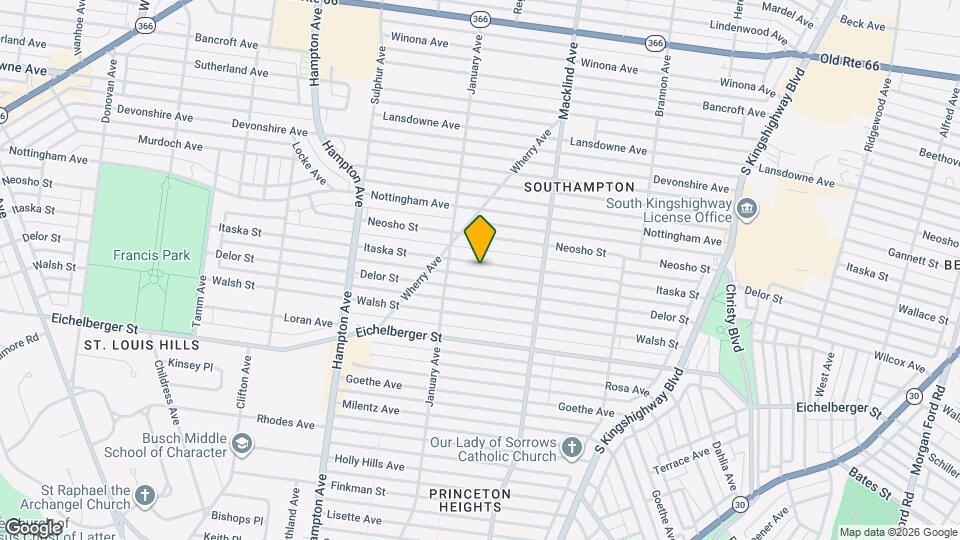 5504 Itaska St Map and Location Details