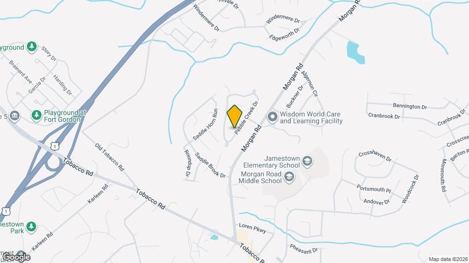 2801 Ridgecrest Dr Mapa y Detalles de la Ubicación