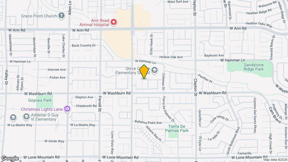 5232 Zebra Ct Map and Location Details