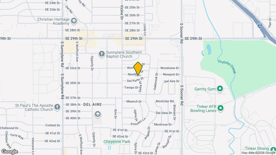 4745 Del Porte St Mapa y Detalles de la Ubicación