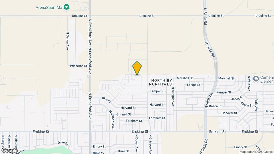 1304 N Colton Ave-Unit -B Map and Location Details