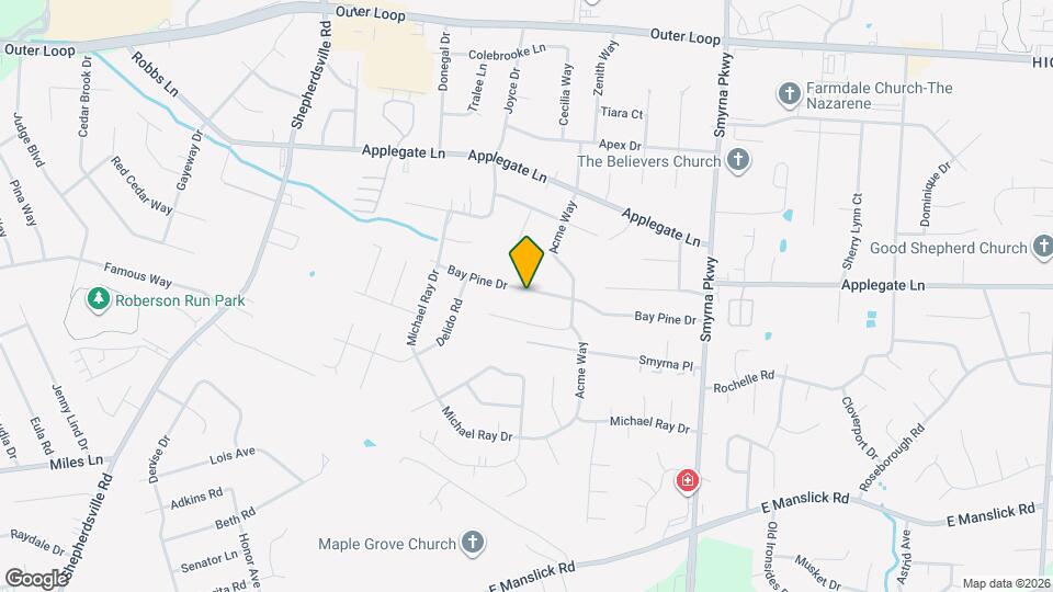 6006 Bay Pine Dr Map and Location Details