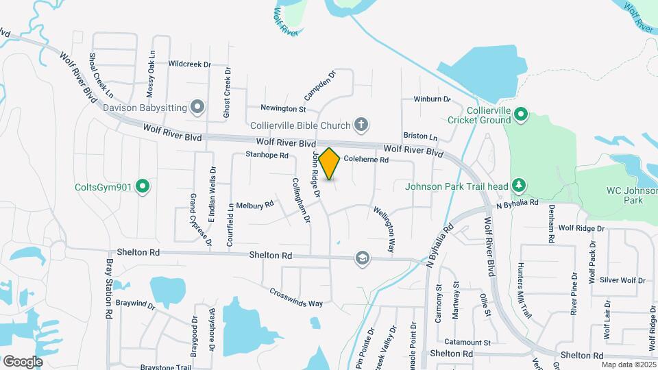 1575 Huntley Cove Map and Location Details