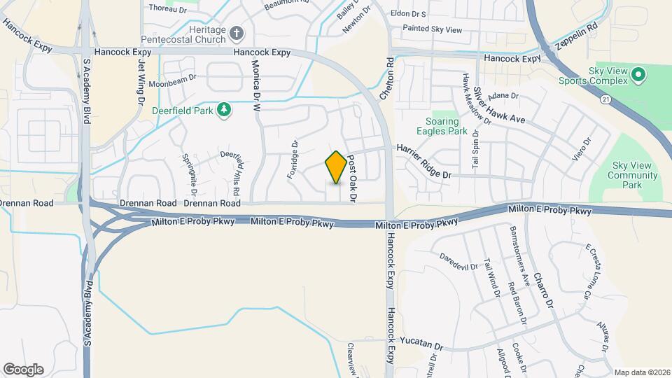 3430 Galleria Terrace Map and Location Details