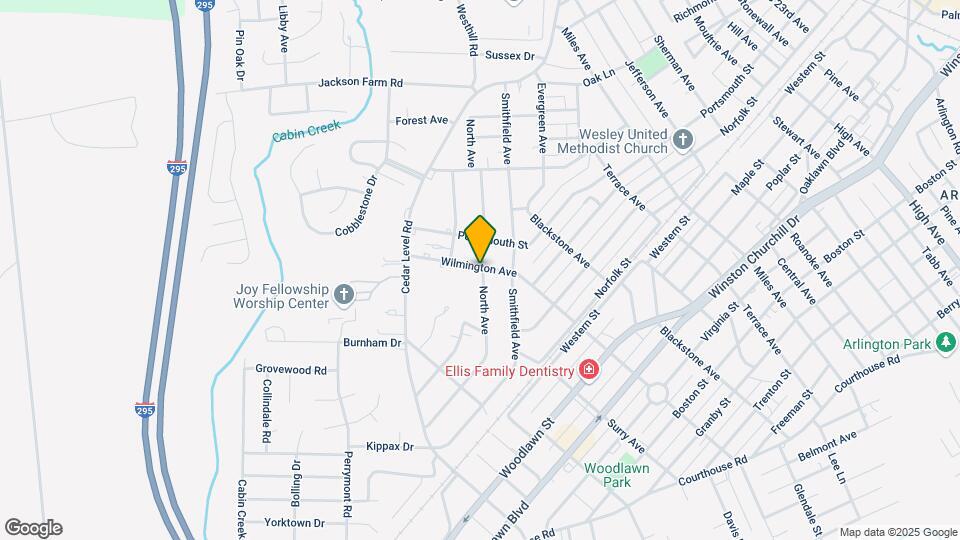 3506 Wilmington Ave Mapa y Detalles de la Ubicación