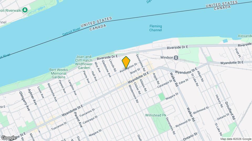 1769 Assumption St, Unit 3 Map and Location Details