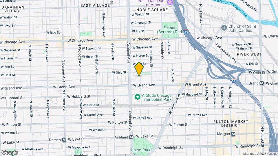 524 N Armour St Map and Location Details