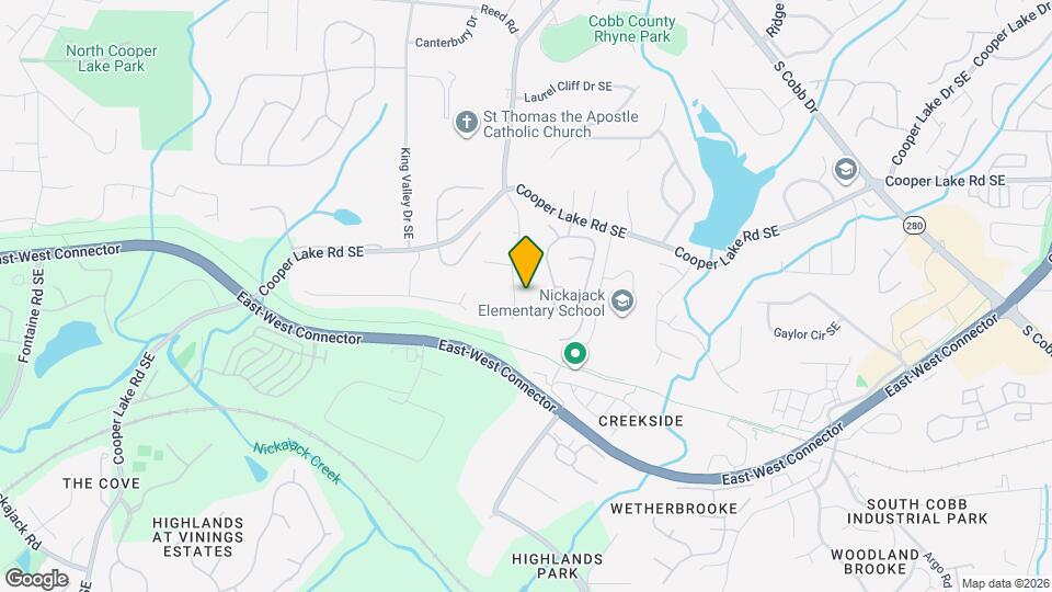 4515 King Springs Rd SE Map and Location Details