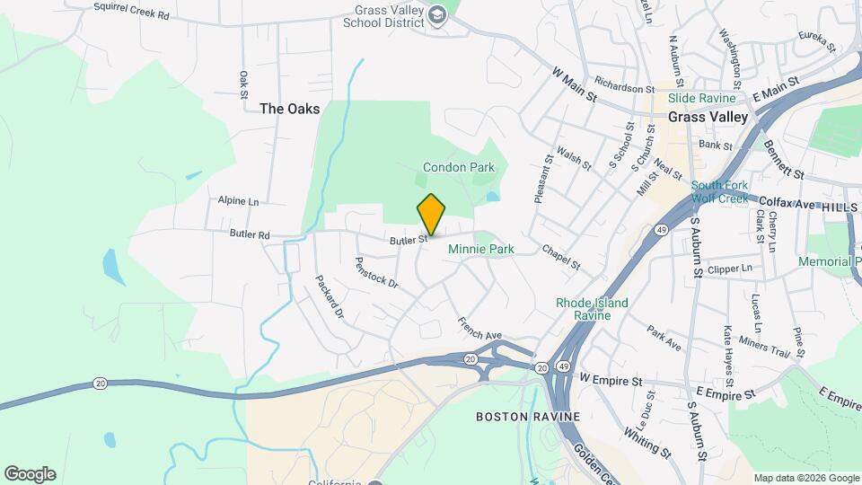 551 Butler St Map and Location Details