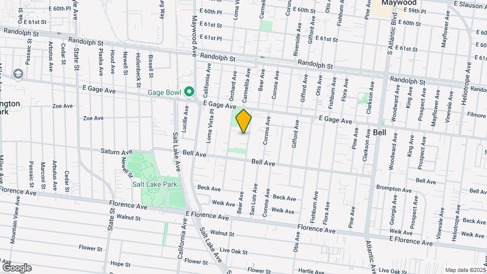 6601 Bear Ave Map and Location Details