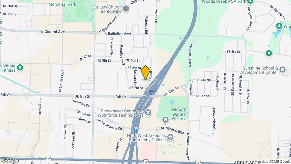 610 Lyndal Ln Map and Location Details