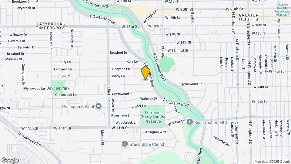 6218 Wynnwood Ln Map and Location Details
