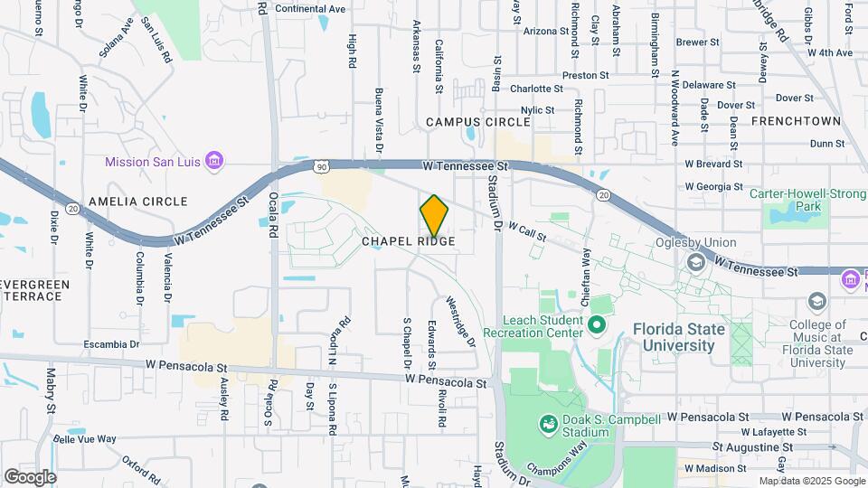Legacy Student Living Map and Location Details