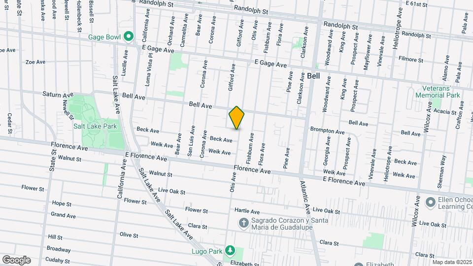 6909 Otis Ave Map and Location Details