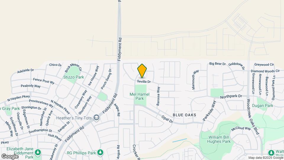 1784 Sevilla Dr Map and Location Details
