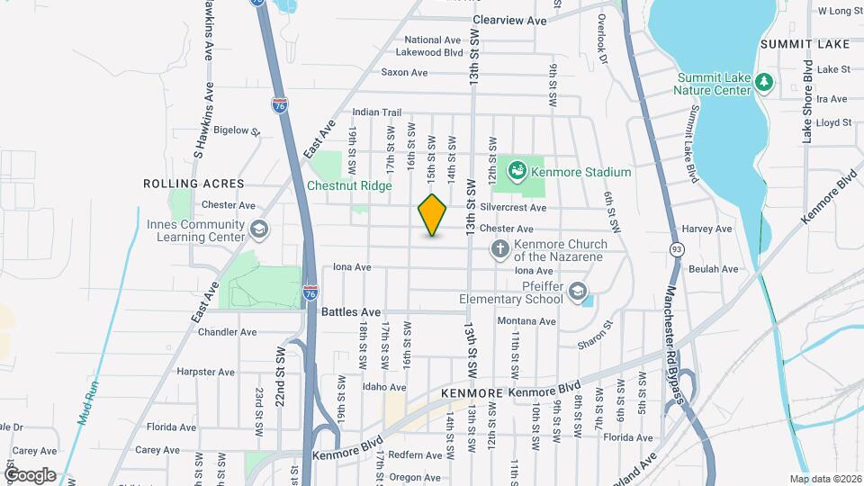 875 Harrison Ave Map and Location Details