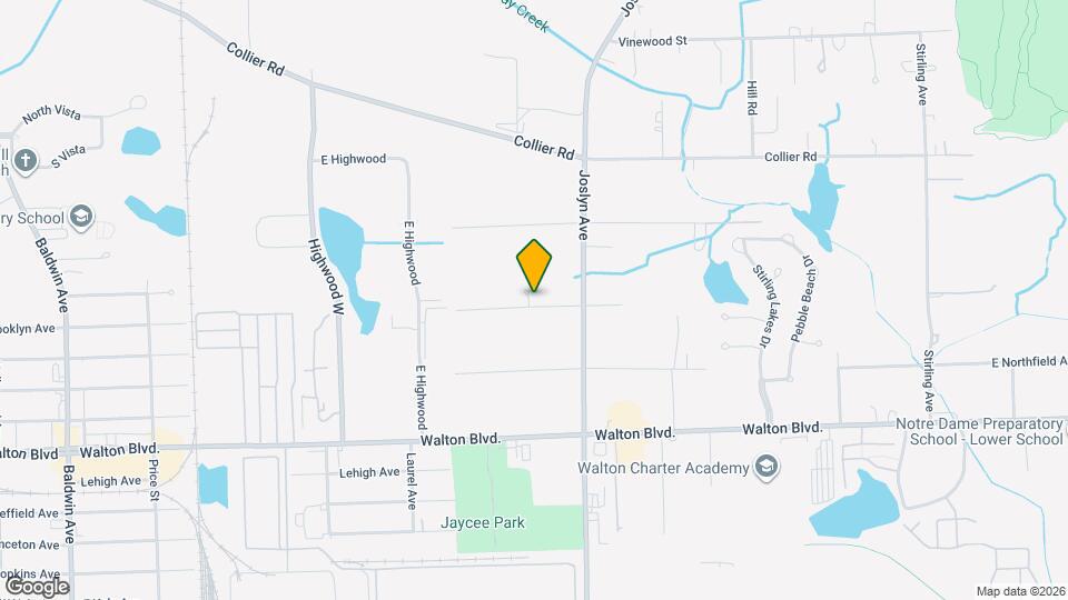 485 Upland Ave Map and Location Details