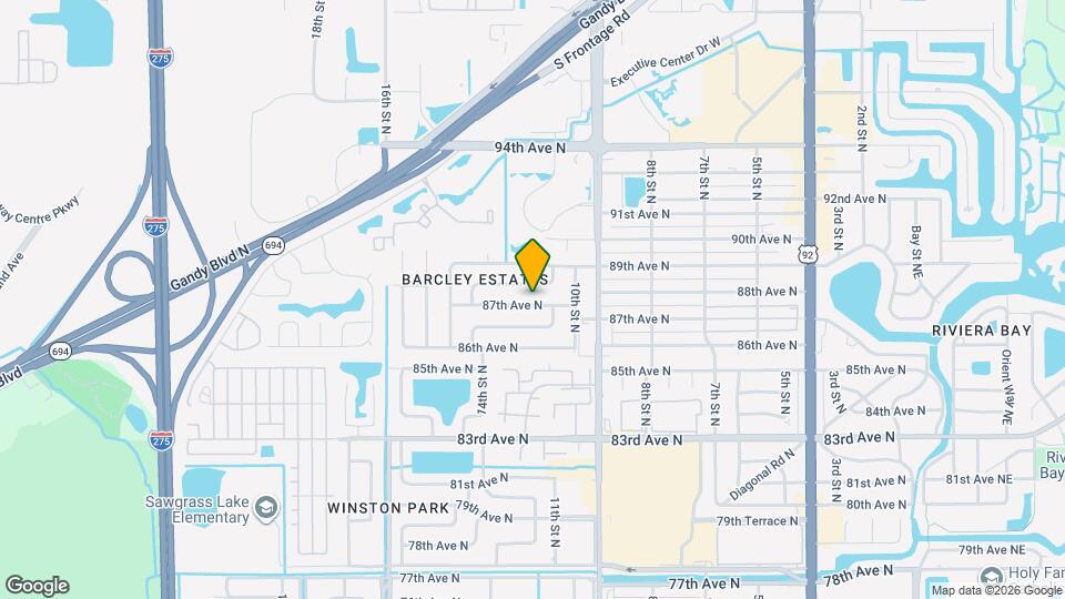 1191 87th Ave N Map and Location Details