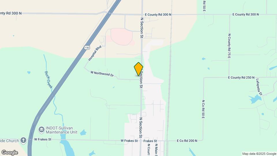 2016 N Section St Map and Location Details