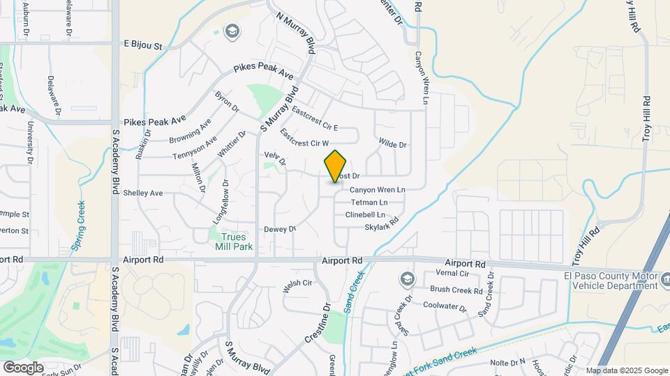 4626 Canyon Wren Ln Map and Location Details