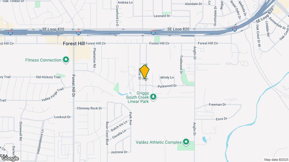 6840 Margaret Dr Map and Location Details