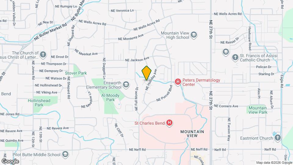 2211 NE Holliday Ave Map and Location Details