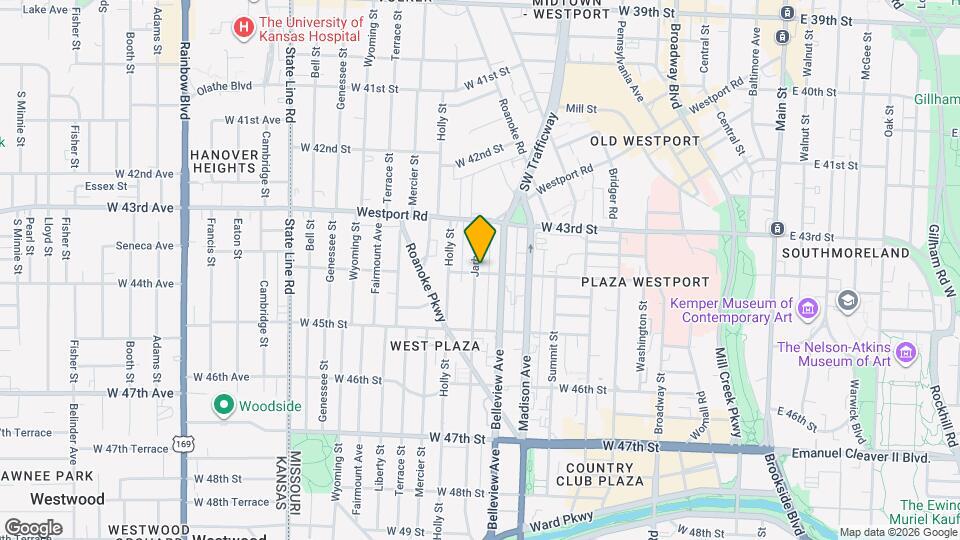 1020 W 44th St Map and Location Details