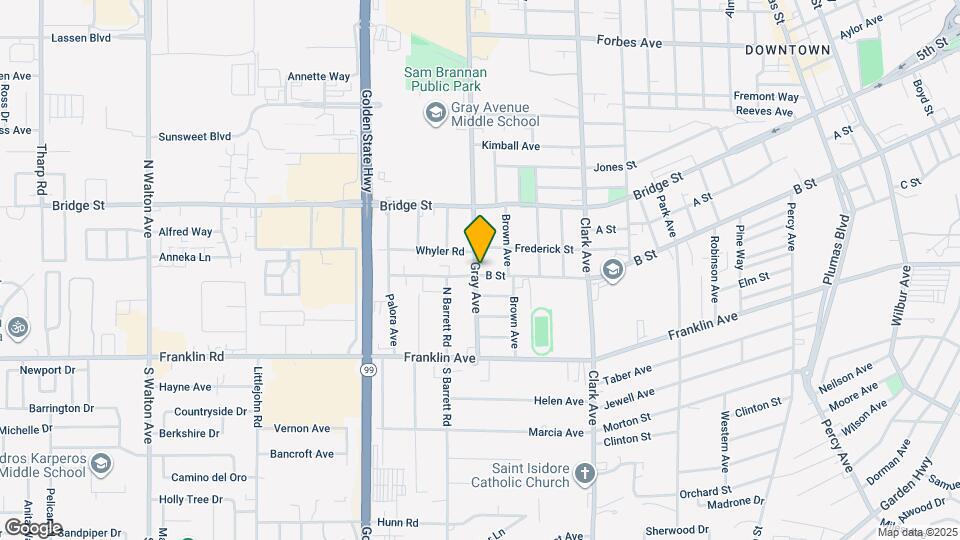 571 Gray Ave Mapa y Detalles de la Ubicación