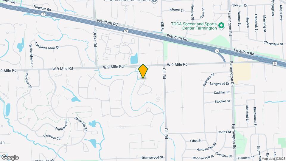 22020 Indian Creek Dr Map and Location Details