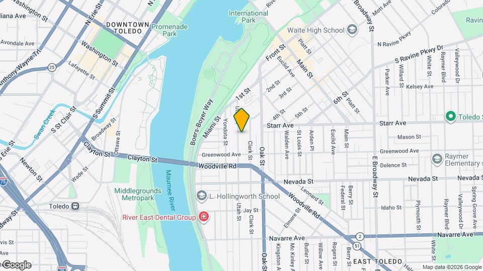 417 Utah St, Unit 417 utah upstairs Map and Location Details