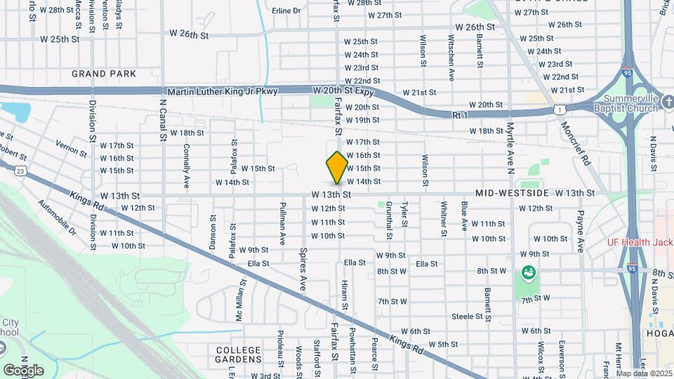 2312 Fairfax St Map and Location Details