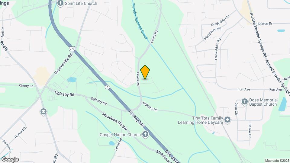 4436 Birch Brook Path Map and Location Details