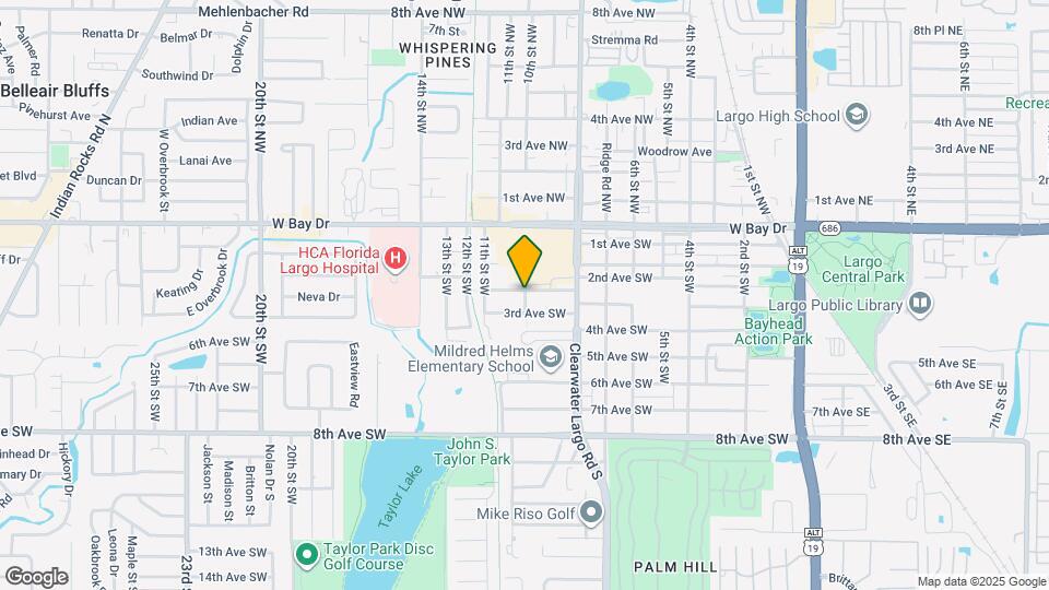 215 10th St SW Map and Location Details