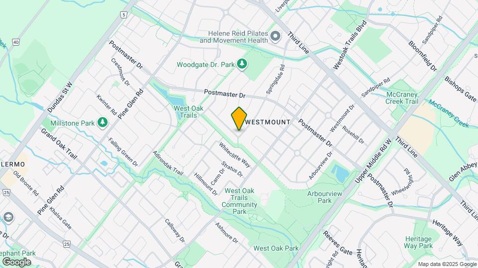 2353 Woodcrest Dr Map and Location Details